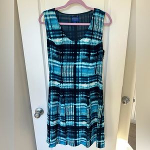 Pendleton Patterned Sleeveless Dress | Size: 10